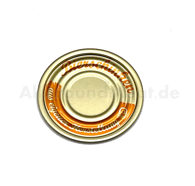 Dosendeckel -Bierschinken- 73er (100 Stück)