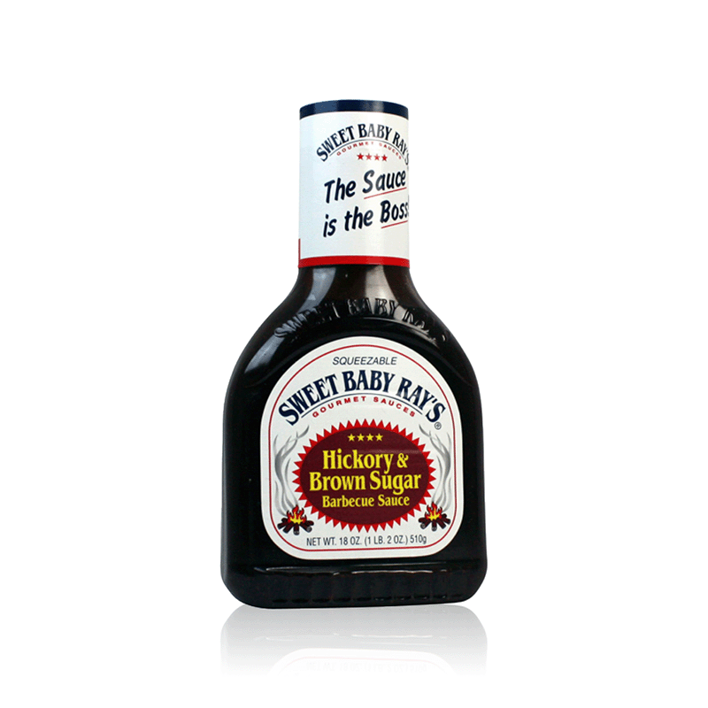 Sweet Baby Rays BBQ Sauce Brown Sugar and Hickory, 510 g