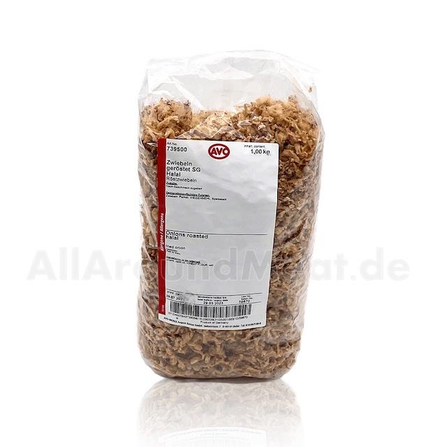 Röstzwiebeln, Zwiebeln geröstet 1 Kg, AVO