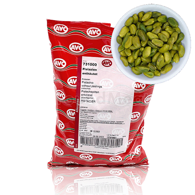 Pistazien enthäutet 1 Kg, AVO