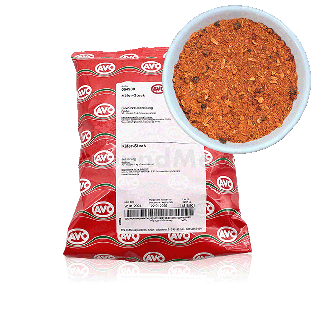 Küfer Steak Gewürzmischung, AVO, 1 Kg