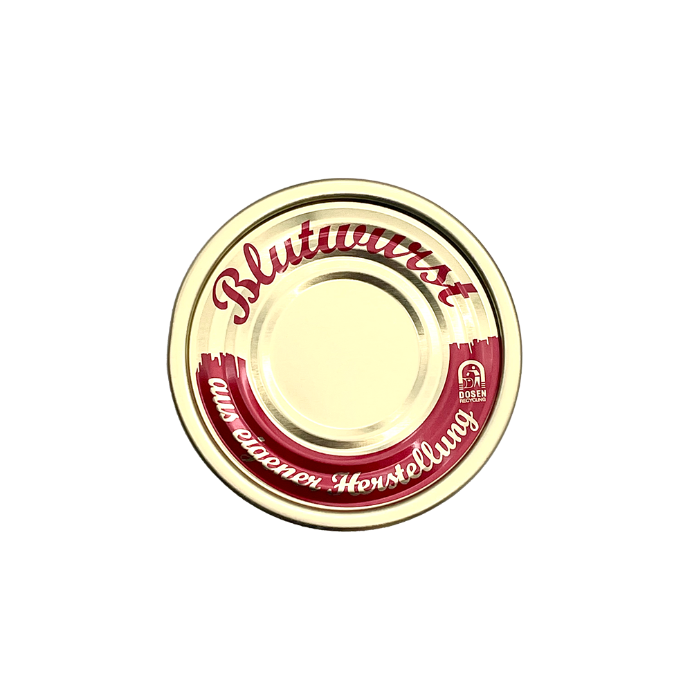 Dosendeckel -Blutwurst- 73er (100 Stück)