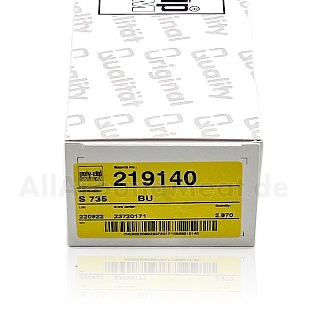 Clip S 735 blau