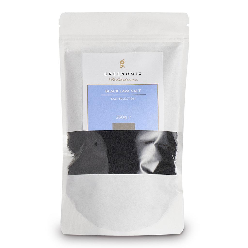 Black Lava Salz 250 g, Greenomic
