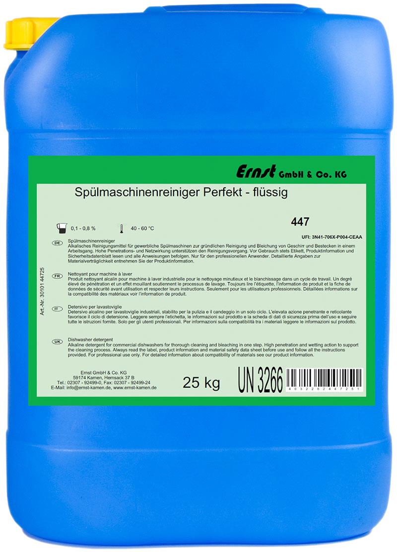 Spülmaschinenreiniger Perfekt, flüssig, 25 Kg