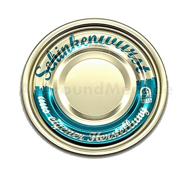 Dosendeckel -Schinkenwurst- 99er (100 Stück)
