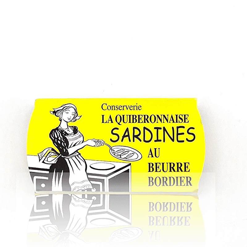 Sardinen in bretonischer Butter 115 g, La Quiberonnaise