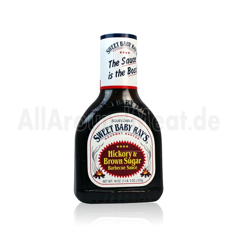 Sweet Baby Rays BBQ Sauce Brown Sugar and Hickory, 510 g