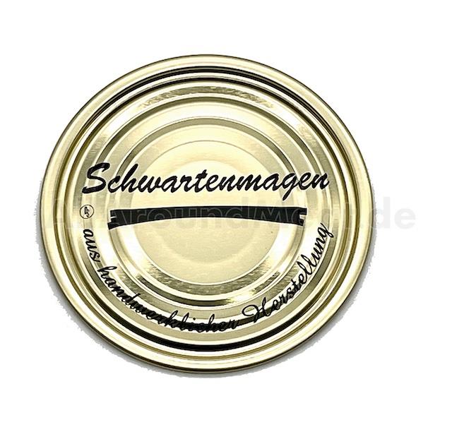 Dosendeckel -Schwartenmagen- 99er (100 Stück)